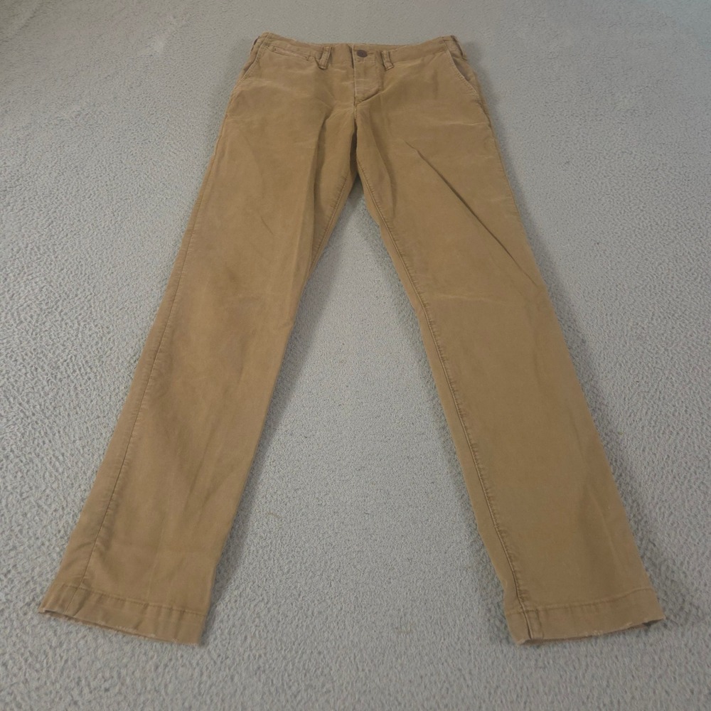 American Eagle Pants Mens 30x33 Slim Flex Chino Khaki Recycled Cotton Stretch